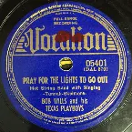 Pochette Pray for the Lights to Go Out / Twinkle Twinkle Little Star