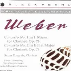 Pochette Concerto no. 1 in F minor for Clarinet, op. 73 / Concerto no. 2 in E flat major for Clarinet, op. 74