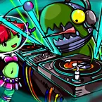 Pochette Mighty Milky Way / Mighty Flip Champs OST