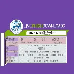 Pochette 1989-04-14: Johnson State College, Stearns, VT, USA