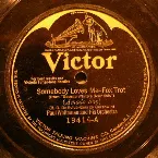 Pochette Somebody Loves Me / Lonely Little Melody