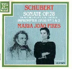 Pochette Sonate Op. 78 / Impromptus Op. 90 Nos. 1-2