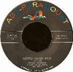 Pochette Gotta Have Rain / To You, From Me