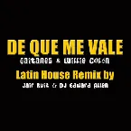 Pochette De qué me vale (Latin house remix by Jair Ruiz & DJ Edward Allen)