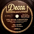Pochette I’ve Never Forgotten / Five Minutes More