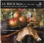 Pochette Johan Sebastian Bach Suites BWV 1010-1012