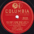 Pochette You Don’t Know What Love Is / Make Love to Me