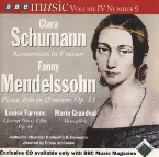 Pochette BBC Music, Volume 4, Number 9: Clara Schumann, etc.