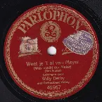 Pochette Weet je 't al van Meyer / Waar zyn toch je haren August?