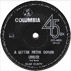 Pochette A Letter From Down Under