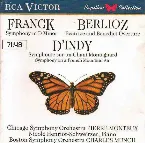 Pochette Franck: Symphony in D minor / D'Indy: Symphony sur un chant montagnard / Berlioz: Beatrice and Benedict Overture