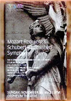 Pochette Mozart Requiem / Schubert "Unfinished" Symphony