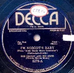 Pochette I'm Nobody's Baby / Speak Easy