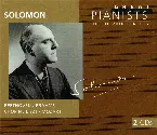 Pochette Great Pianists of the 20th Century, Volume 92: Solomon