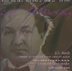 Pochette Three Suites for Solo Violoncello Transcribed and Adapted for Piano by Leopold Godowsky
