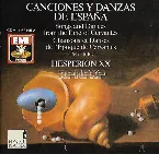 Pochette Canciones y danzas de España