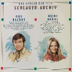 Pochette Das große deutsche Schlager-Archiv - Gus Backus / Heidi Brühl