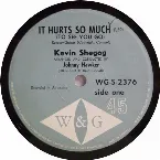 Pochette It Hurts So Much (to See You Go)