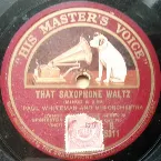 Pochette That Saxophone Waltz / Song of the Wanderer