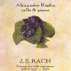 Pochette Sonatas for cello and piano, BWV 1027 - 1029