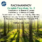 Pochette Complete Piano Music, Vol. 5