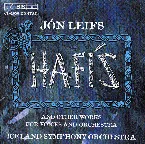 Pochette Hafís and Other Works for Voices and Orchestra