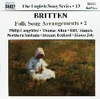 Pochette The English Song Series, Volume 13: Folk Song Arrangements, Volume 2