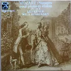 Pochette Sonates pour piano et violon, Volume 2