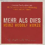 Pochette Mehr als dies