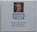 Pochette Edition Wolfgang Amadeus Mozart, Musique sacrée