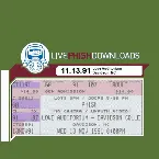 Pochette 1991-11-13: Davidson College, Davidson, NC, USA