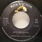 Pochette Love Is No Excuse / Look Who’s Talking