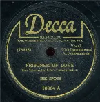 Pochette Prisoner of Love / I Cover the Waterfront