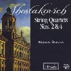 Pochette String Quartets nos. 2 & 4