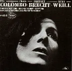Pochette Pia Colombo chante Bertolt Brecht et Kurt Weill