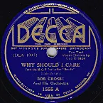 Pochette Why Should I Care / I've a Strange New Rhythm in My Heart