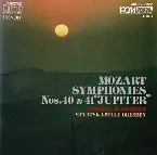 Pochette Symphonies Nos. 40 & 41 "Jupiter"