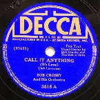Pochette Call It Anything / Something I Dreamed, No Doubt