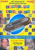 Pochette MP3 speler met de 25 grootste hits van Kinderen voor Kinderen