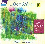 Pochette Max Reger, Vol. 2: The Complete Preludes & Fugues for Solo Violin