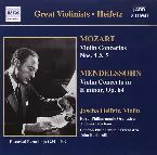 Pochette Mozart: Violin Concertos nos. 4 & 5 / Mendelssohn: Violin Concerto in E minor, op. 64