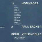 Pochette 12 hommages à Paul Sacher pour violoncelle
