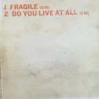 Pochette Fragile / Do You Live At All?