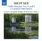 Pochette Violin Sonatas nos. 1 and 2 / 2 Canzonas with Dances