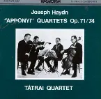 Pochette "Apponyi Quartets" Op. 71 / 74
