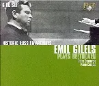 Pochette Historic Russian Archives – Emil Gilels Plays Beethoven