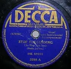 Pochette Stop Pretending (So Hep You See) / You're Breaking My Heart All Over Again