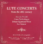 Pochette Lute Concerts from the 18th Century