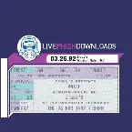 Pochette 1992-03-26: Ziggy's, Winston-Salem, NC, USA