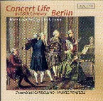Pochette Concert Life in 18th Century Berlin